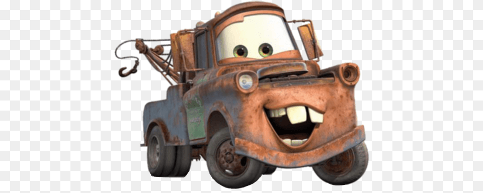 Privacygrade Disney Cars Mater, Vehicle, Truck, Transportation, Tow Truck Png