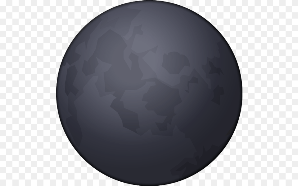 Privado Results Dark Moon Emoji, Sphere, Astronomy, Outer Space, Disk Free Png