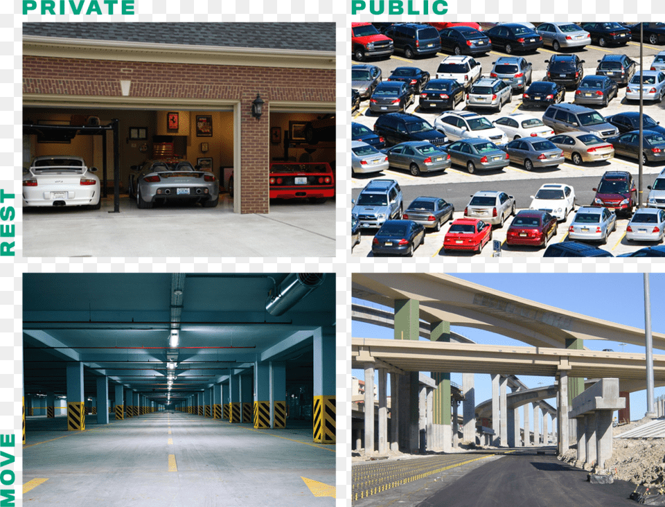 Private And Public Places For Rest And Movement Designed Parking, Road, Car, Transportation, Vehicle Png Image