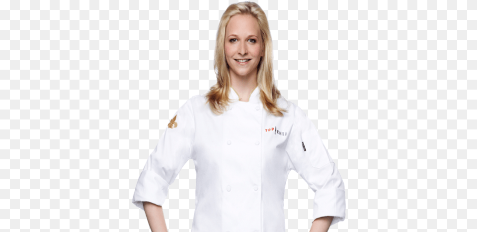 Private Dining And Cocktails With Top Chef39s Stephanie Chef, Clothing, Coat, Lab Coat, Adult Png