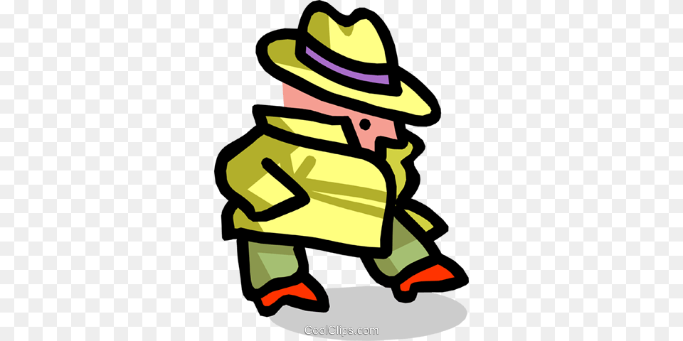 Private Eye, Clothing, Coat, Hat, Sun Hat Free Png Download