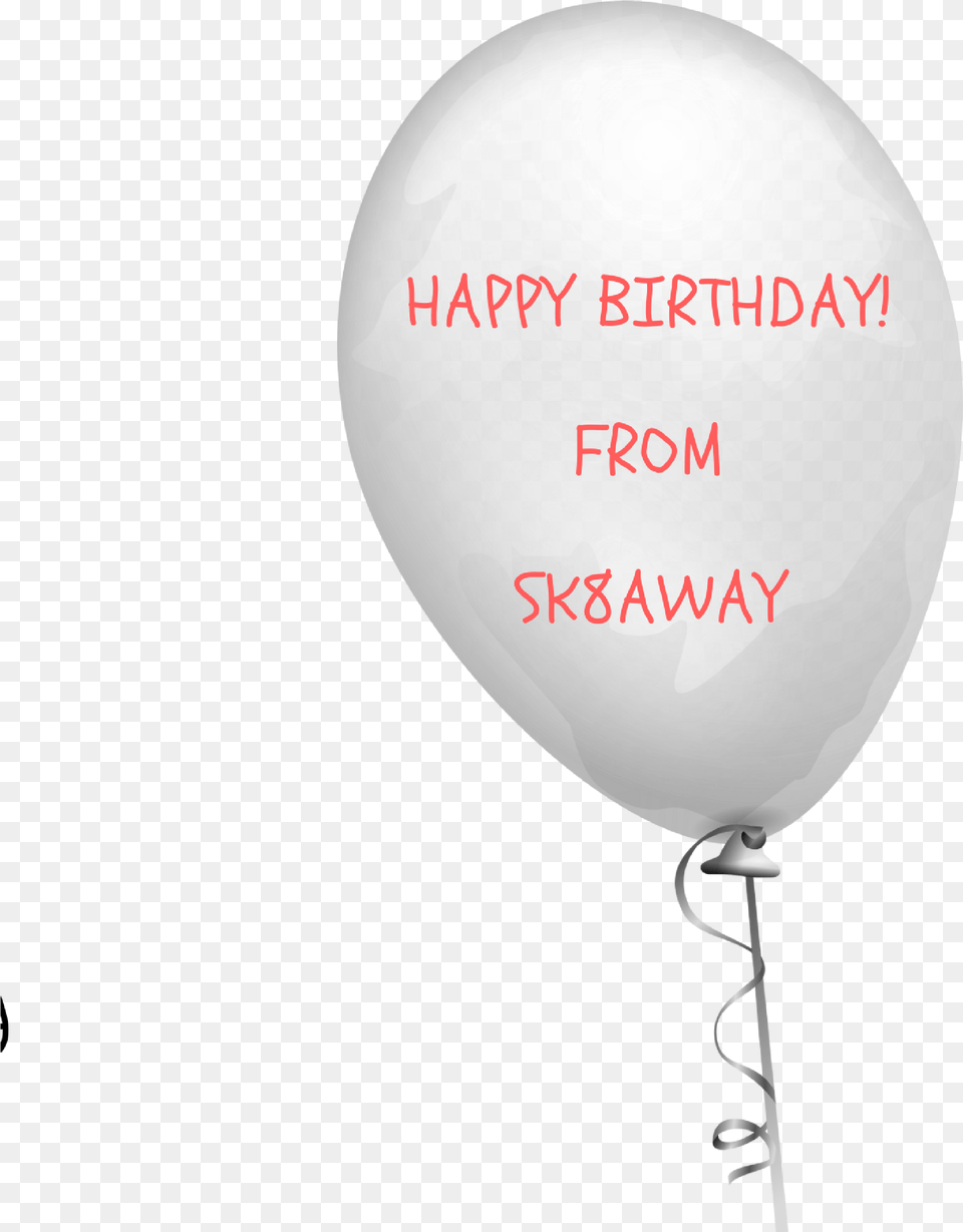 Private Glow Birthday Bash Sk8away Party Balloons, Balloon Free Png
