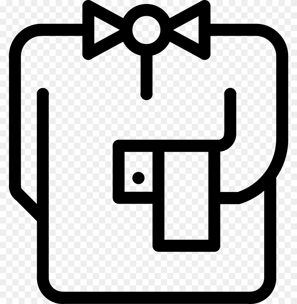 Private Health Butler Icon Download, Accessories, Formal Wear, Tie, Clothing Free Transparent Png