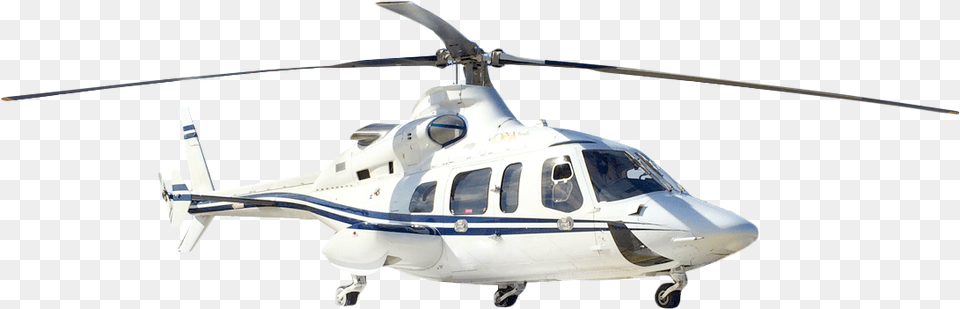Private Helicopter Private Helicopter Transparent, Aircraft, Transportation, Vehicle Free Png Download