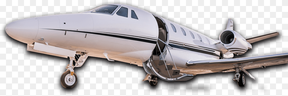 Private Jet, Aircraft, Airliner, Airplane, Transportation Free Transparent Png