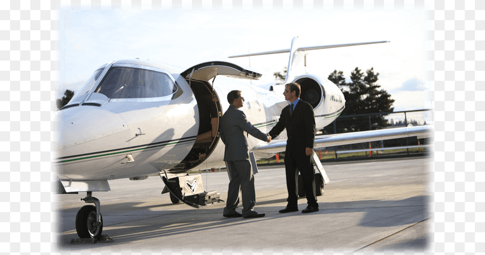 Private Jet Charter Broker Services Con Jet Privado, Person, Man, Male, Airport Free Png Download