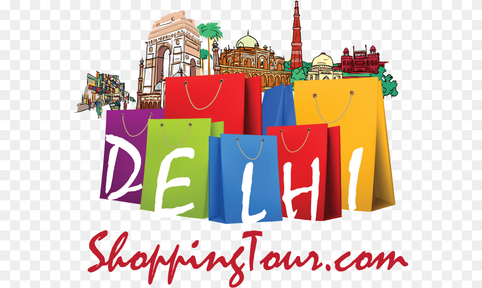 Private Shopping Tour Of Delhi, Bag, Tote Bag, Shopping Bag, Person Free Transparent Png