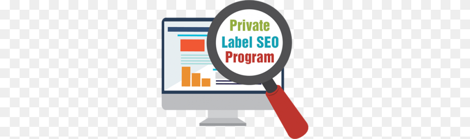 Private White Label Seo Services, Magnifying Png