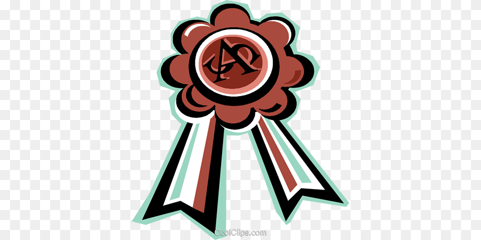 Prize Ribbon Royalty Vector Clip Art Illustration, Logo, Emblem, Symbol, Gas Pump Free Transparent Png
