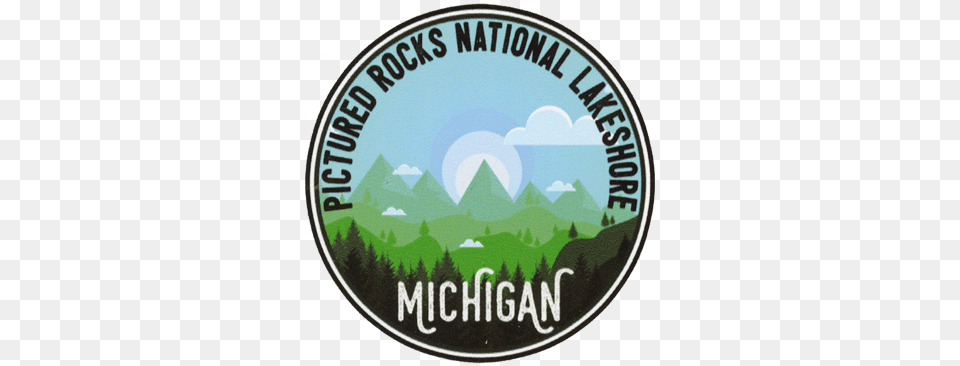 Prnl Michigan Pictured Rocks National Lakeshore Poster, Logo, Disk, Badge, Symbol Free Transparent Png