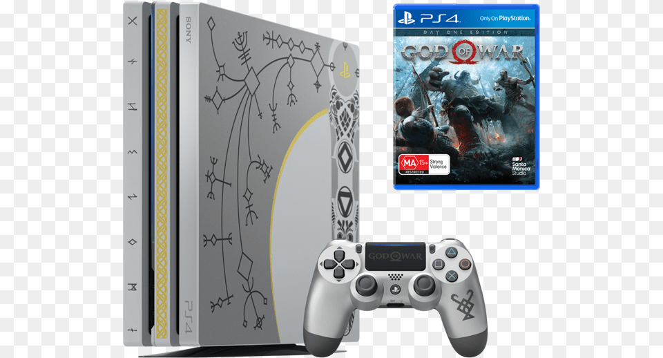 Pro 1tb God Of War Limited Edition Console Playstation 4 Console Speciql Edition, Adult, Male, Man, Person Free Transparent Png