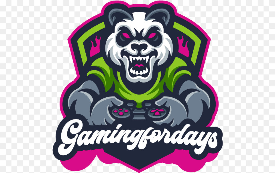 Pro Apex Legends Logo Gaming Panda Panda Esport Templates, Art, Sticker, Face, Head Free Transparent Png