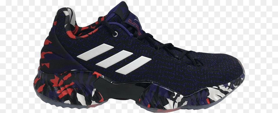 Pro Bounce 2018 Low U0027kyle Lowryu0027 Pe Adidas Low Top Basketball Shoes, Clothing, Footwear, Shoe, Sneaker Free Png