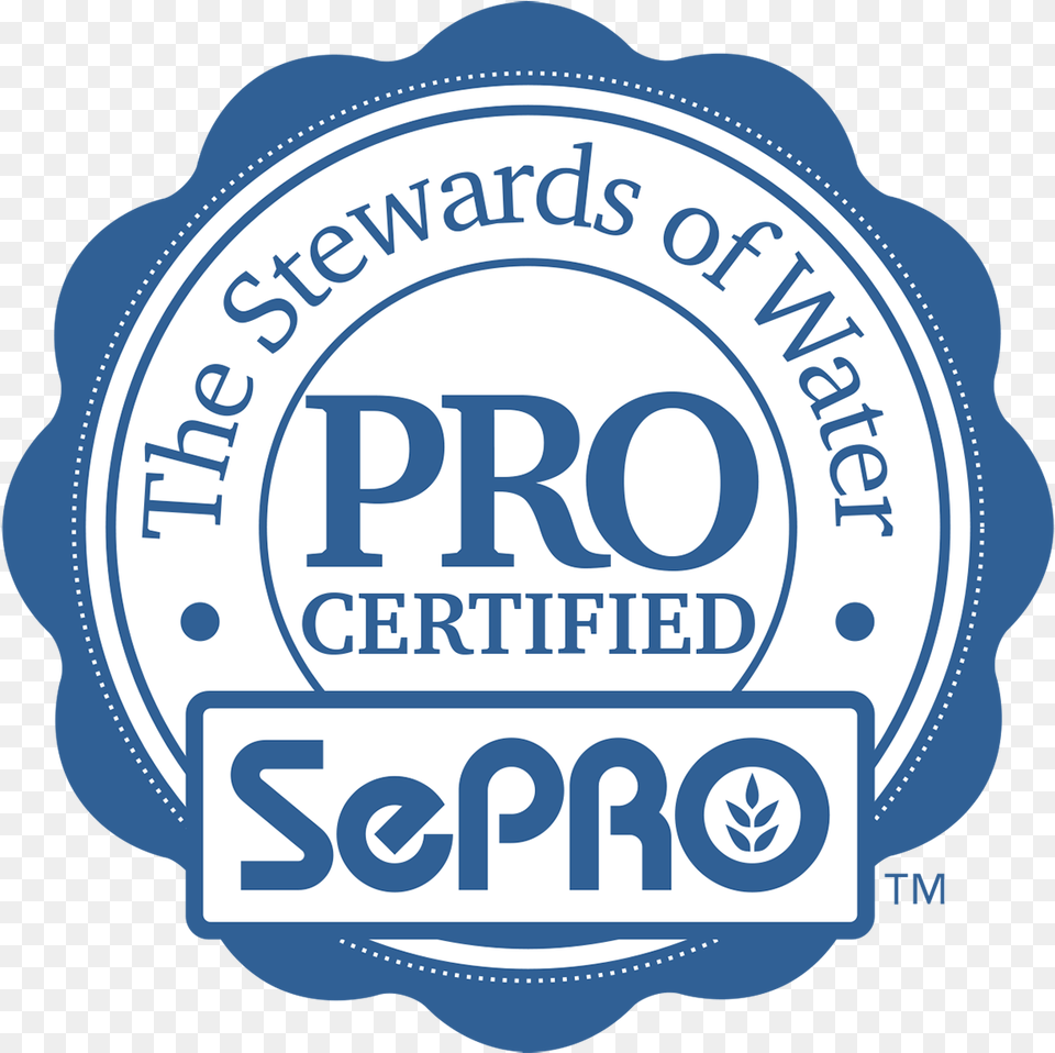 Pro Certified Steward Of Water Sepro, Badge, Logo, Symbol, Food Png