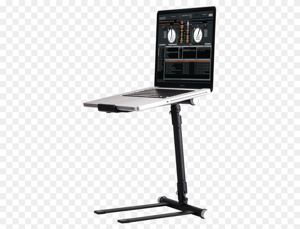 Pro Dj Laptop Stand Reloop Laptop Stand, Computer, Pc, Electronics, Table Free Transparent Png
