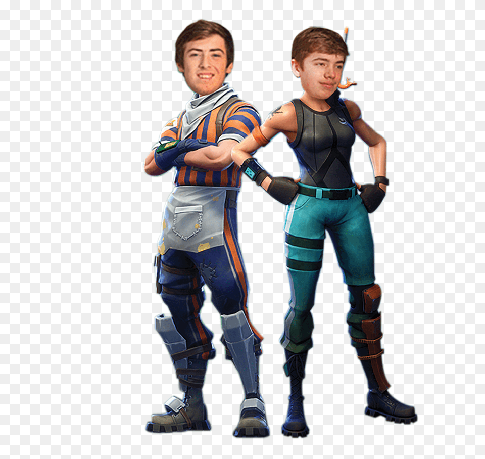 Pro Fortnite Team Formed The Budget, Boy, Child, Clothing, Costume Free Png