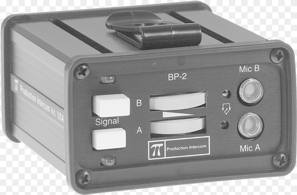 Pro Intercom Bp 2 2 Circuit Monaural Beltpack Production Intercom, Camera, Electronics, Amplifier Free Transparent Png