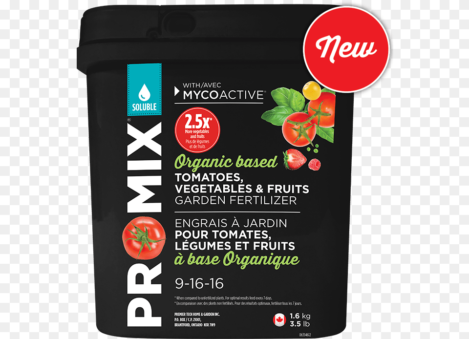 Pro Mix Tomato Vegetable Amp Fruit 9 16 Pro Mix Organic Fertilizer, Advertisement, Poster, Food Free Png