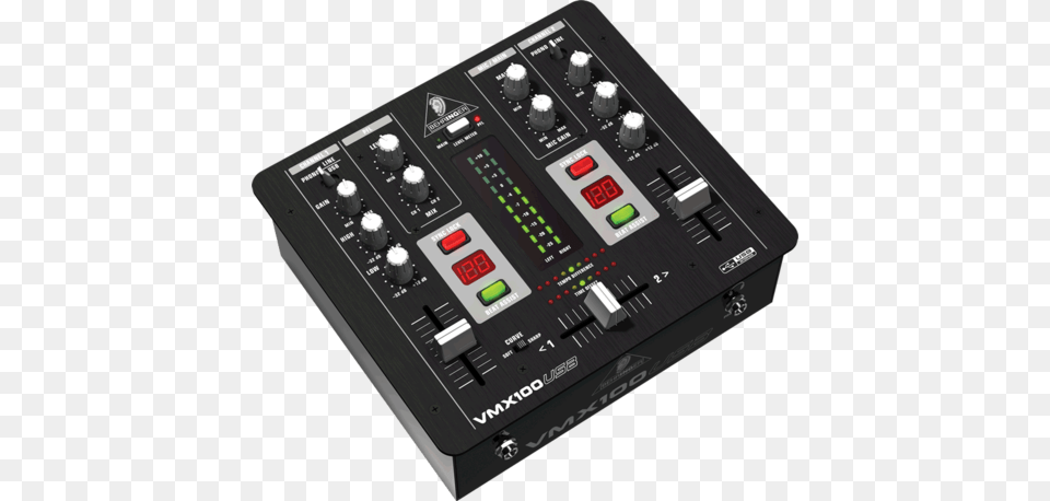 Pro Mixer Vmx100usb Behringer Behringer Vmx 100 Usb Pro Mixer, Amplifier, Electronics, Blackboard, Indoors Png