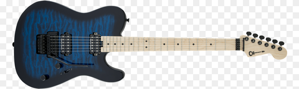 Pro Mod San Dimas Style 2 Hh Fr M Qm Maple Fingerboard Charvel San Dimas Style 2 Hh Ht Qm, Electric Guitar, Guitar, Musical Instrument, Bass Guitar Free Png Download