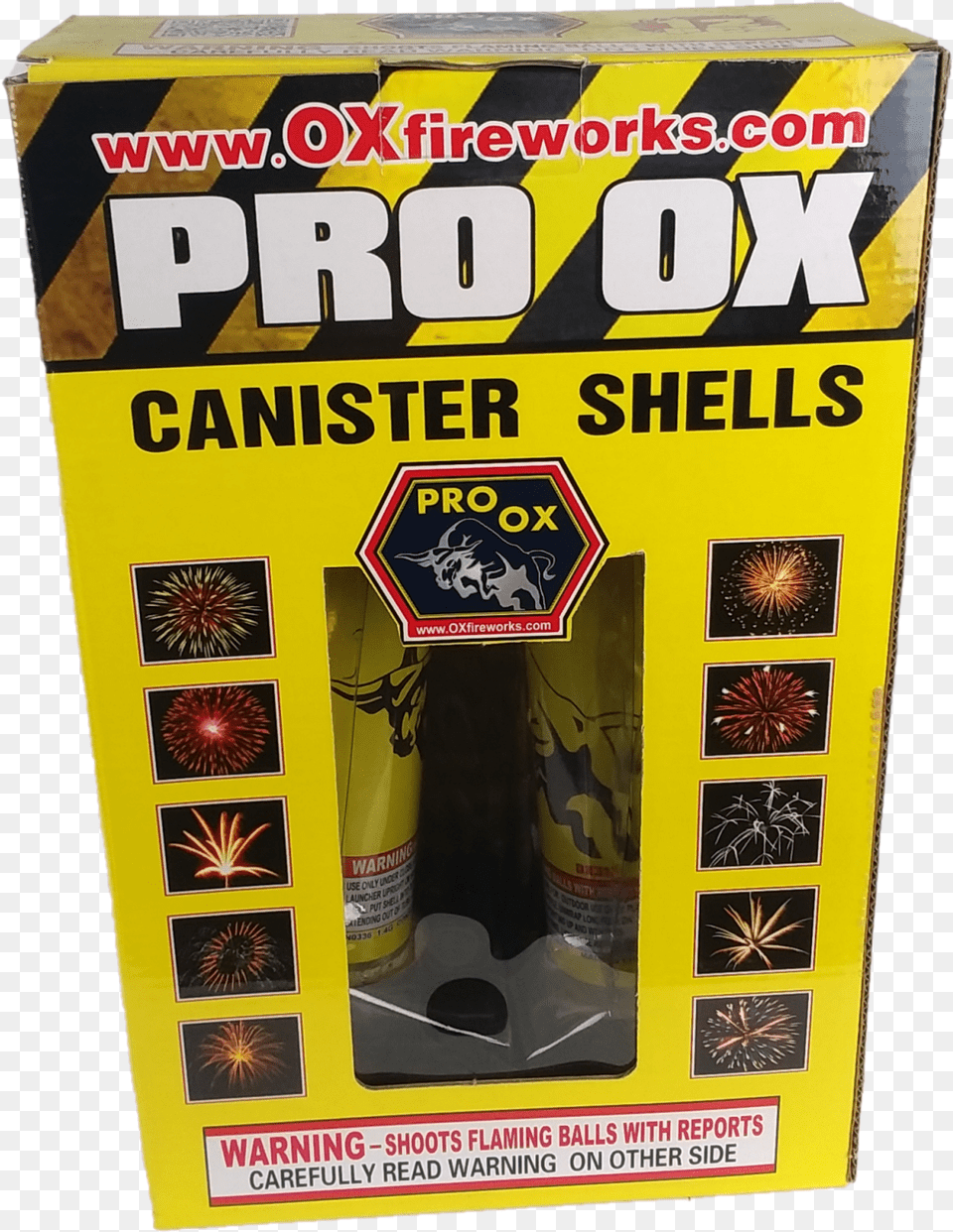 Pro Ox Mini Max Canister Shells, Alcohol, Beer, Beverage, Bottle Free Png Download