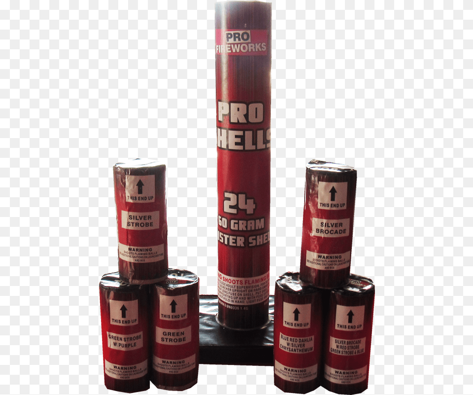 Pro Shells 6 Pack Cylinder, Tin, Can Free Transparent Png