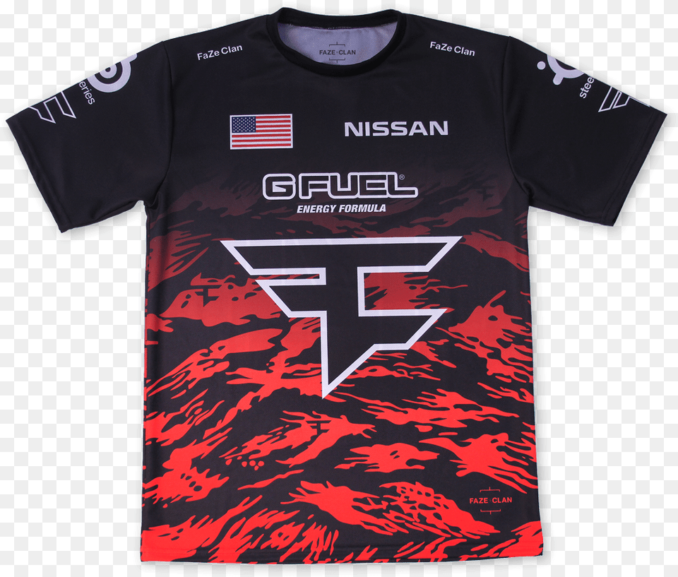 Pro Team Jersey 2019 Faze Clan Shirt, Clothing, T-shirt Free Png