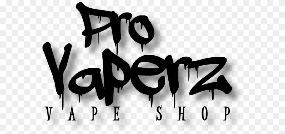 Pro Vaperz Calligraphy, Gray Free Transparent Png