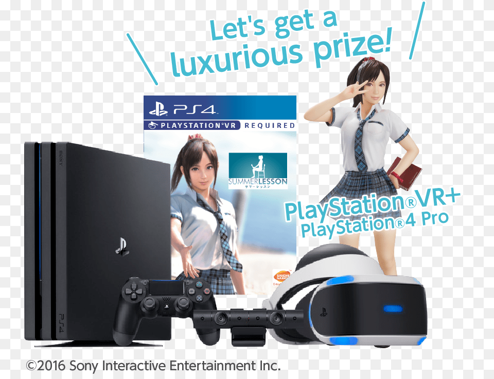 Pro With Psvr, Teen, Female, Girl, Person Png