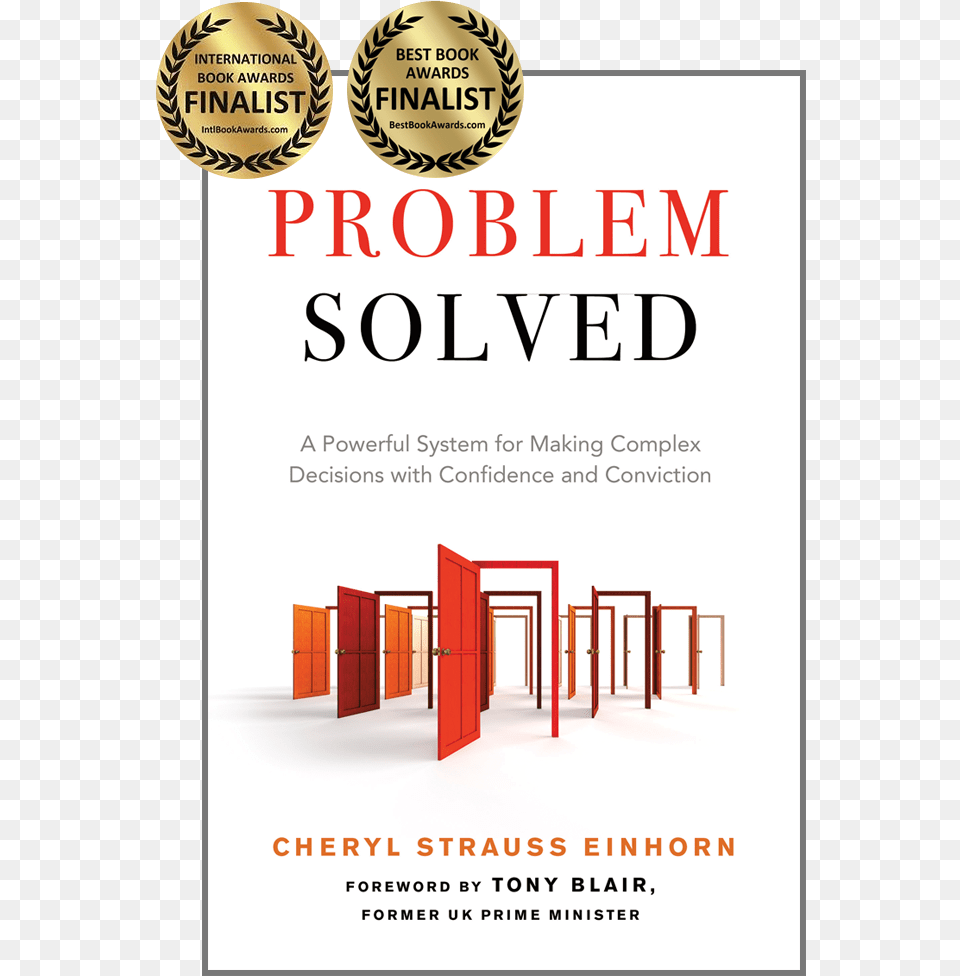 Problem Solved Cheryl Strauss Einhorn, Advertisement, Book, Poster, Publication Png Image