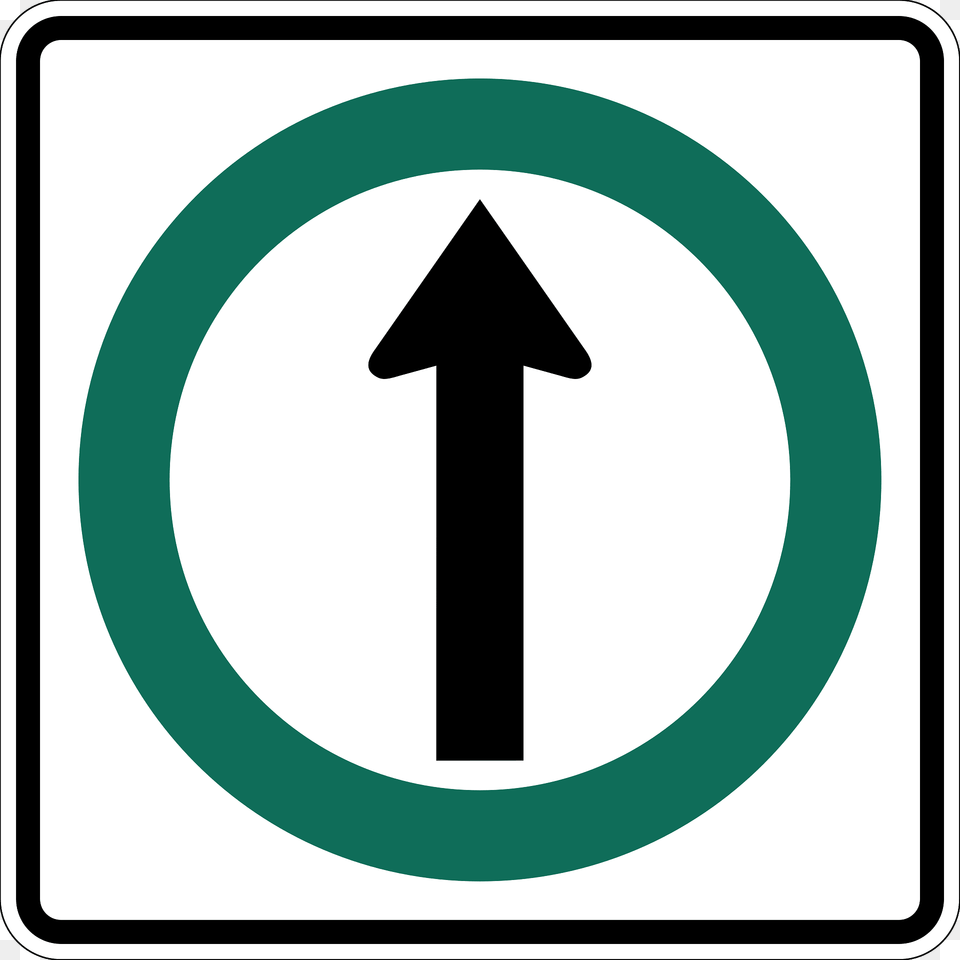Proceedstraightno Turns Sign In Canada Clipart, Symbol, Road Sign Png