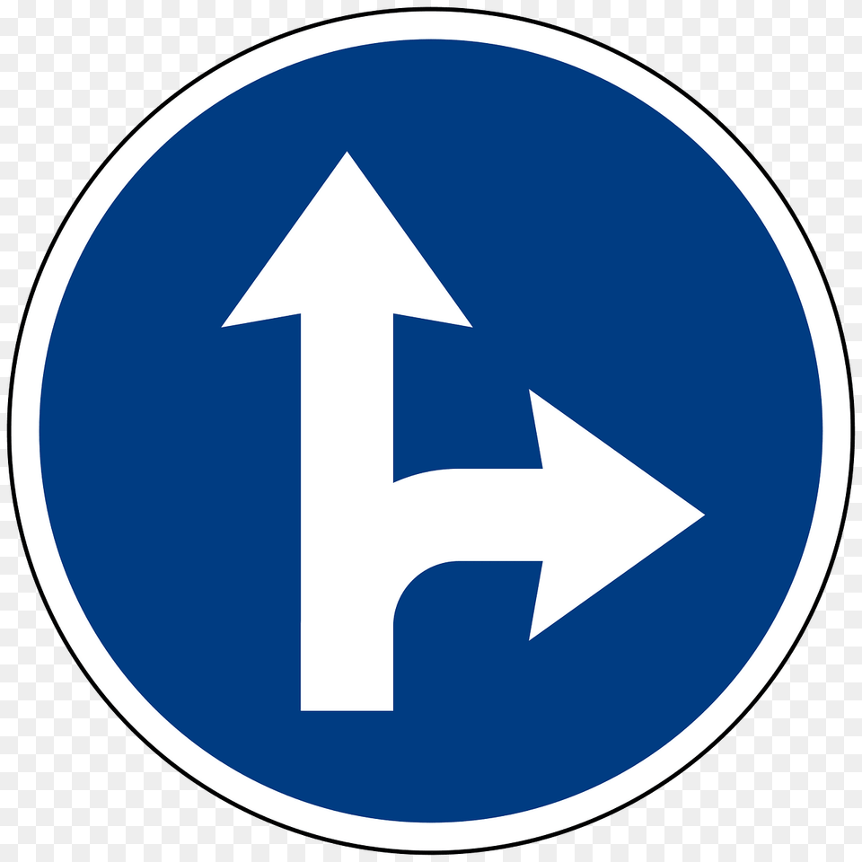 Proceedstraightor Right Sign In Liberia Clipart, Symbol Free Png