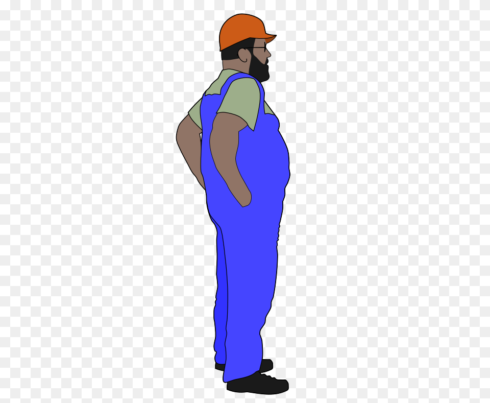 Process Engineer Clip Art, Worker, Clothing, Vest, Hardhat Free Png Download