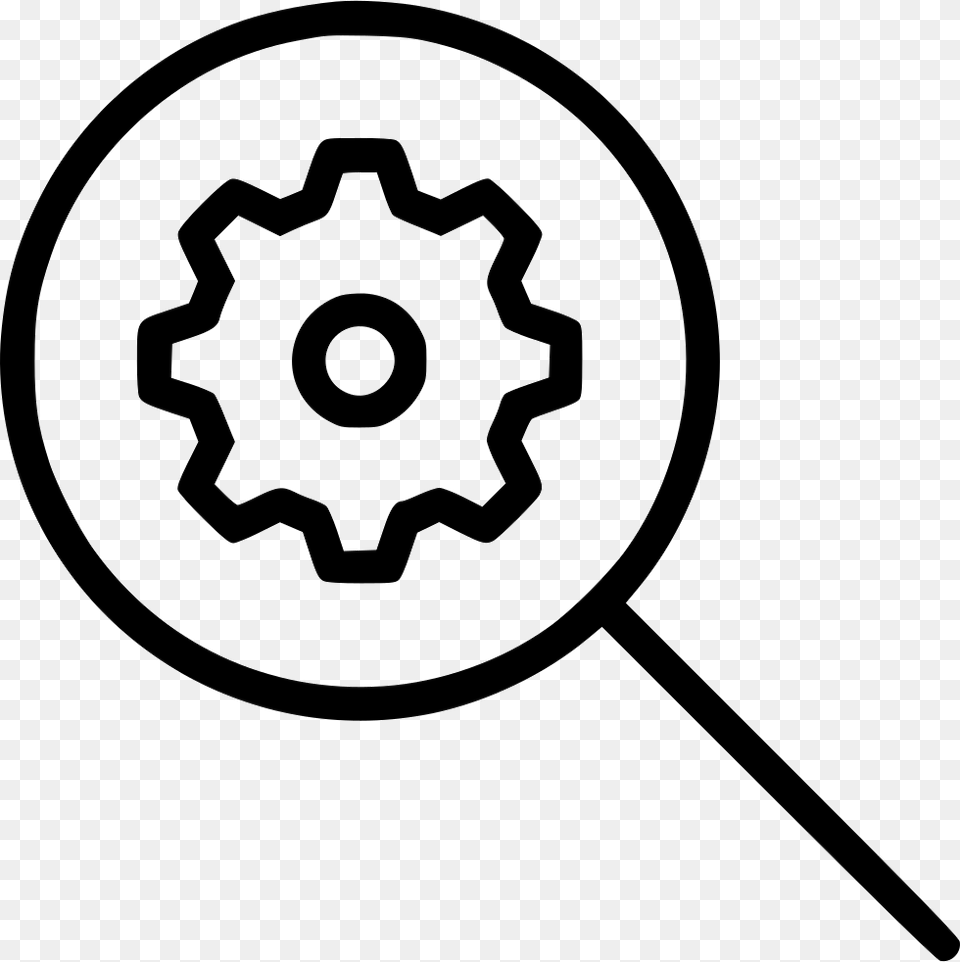 Processing Engine Icon Automation And Innovation Icon, Machine, Gear Free Png Download