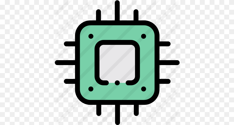 Processor Computer Icons Icon, Electronics, Hardware, Computer Hardware Free Png