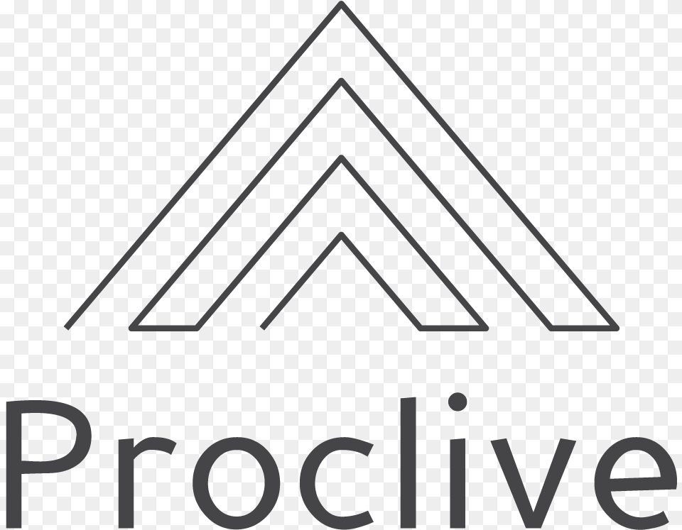 Proclive Triangle, Logo, Symbol Free Transparent Png