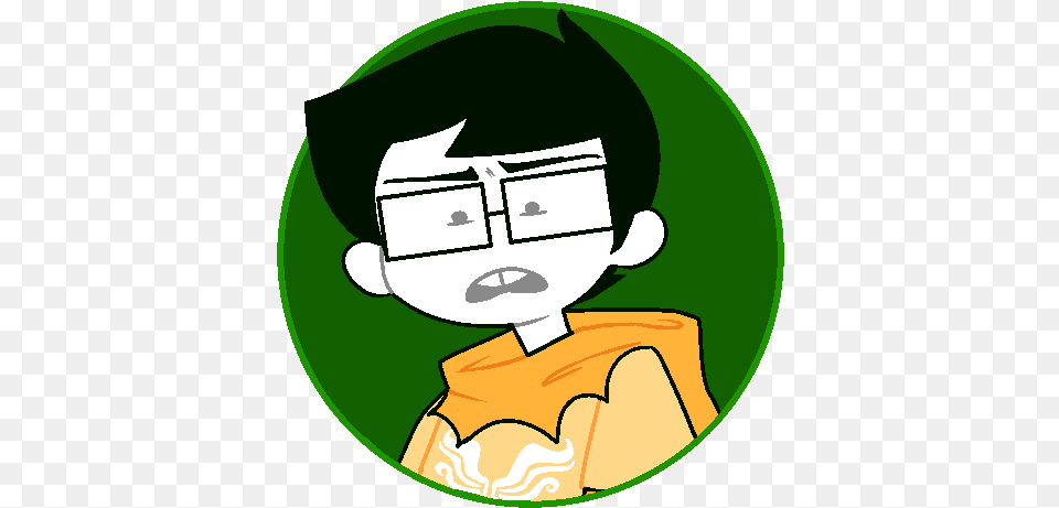 Prod Commissions Closed Homestuck Jake English Pfp, Photography, Person, Reading, Face Png Image