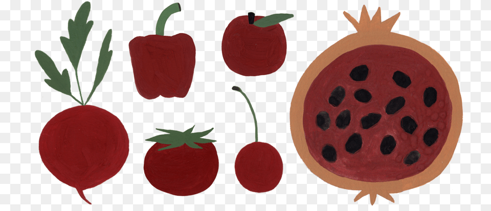 Produce Red Strawberry, Food, Fruit, Plant, Accessories Png