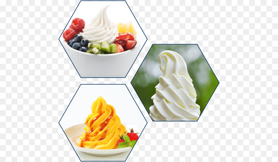 Produces All Soft Serve Variations From Traditional Sov32 Xperia Z5 Au, Cream, Dessert, Food, Frozen Yogurt Free Transparent Png