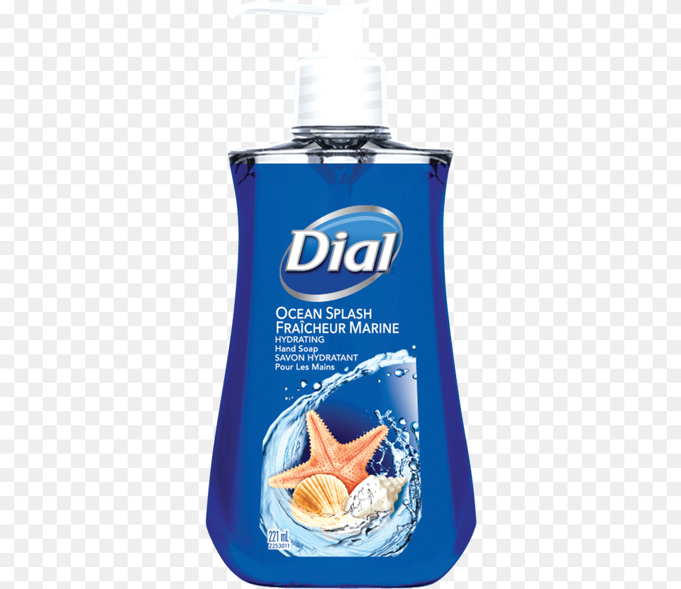 Product Dial Hydrating Liquid Dial Hand Soap Ocean Splash, Bottle, Lotion, Cosmetics, Perfume Free Png Download