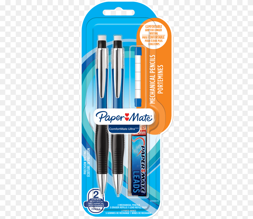 Product Paper Mate Comfortmate Paper Mate Comfortmate Ultra Mechanical Pencil, Pen Free Transparent Png