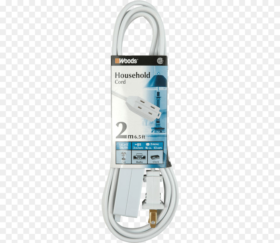 Product Woods Indoor Extension Usb Cable, Adapter, Electronics, Smoke Pipe Free Transparent Png