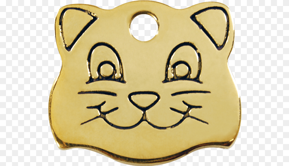 Product Codes K9 Palace Red Dingo Stainless Steel Cat Id Tag, Gold, Person, Accessories Png Image