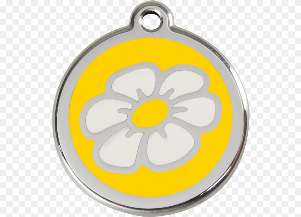 Product Codes Red Dingo Daisy Pet Id Tag Yellow, Accessories, Pendant, Jewelry Free Png Download