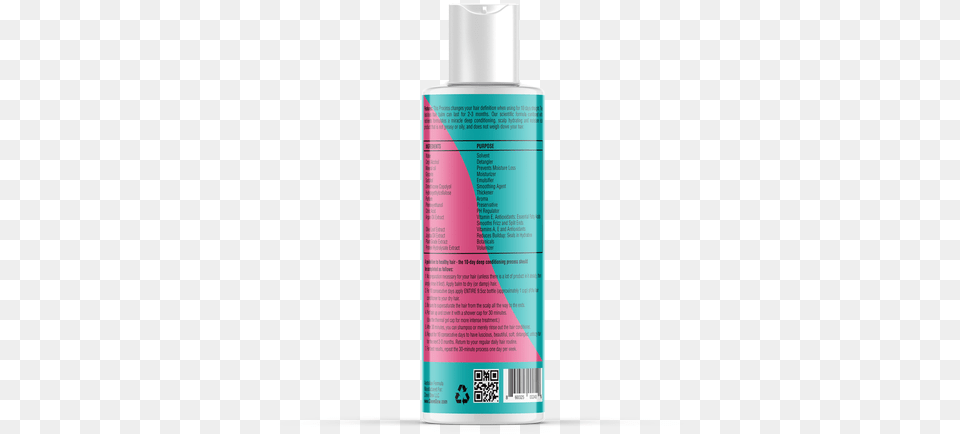 Product Description Cosmetics, Bottle, Qr Code, Tin, Can Free Transparent Png