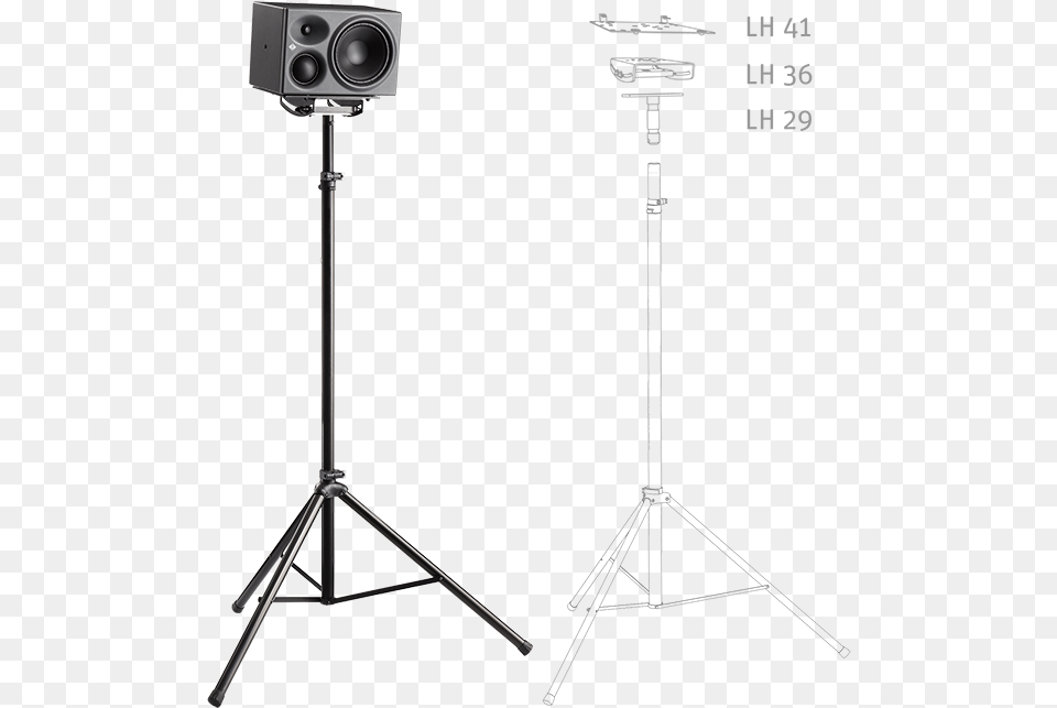Product Detail X2 Desktop Kh 310 On A Lighting Stand Alto Professional Tx Series, Tripod, Electronics, Speaker Free Png