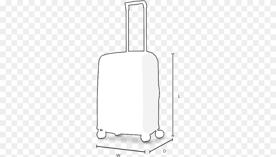 Product Dimensions Suitcase, Baggage Free Transparent Png