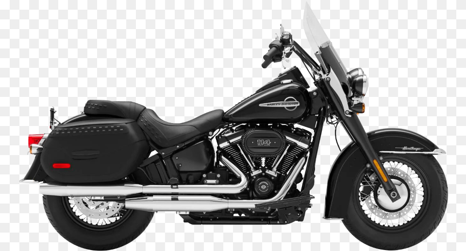 Product Image 2019 Harley Davidson Heritage Softail, Machine, Spoke, Motor, Motorcycle Free Png