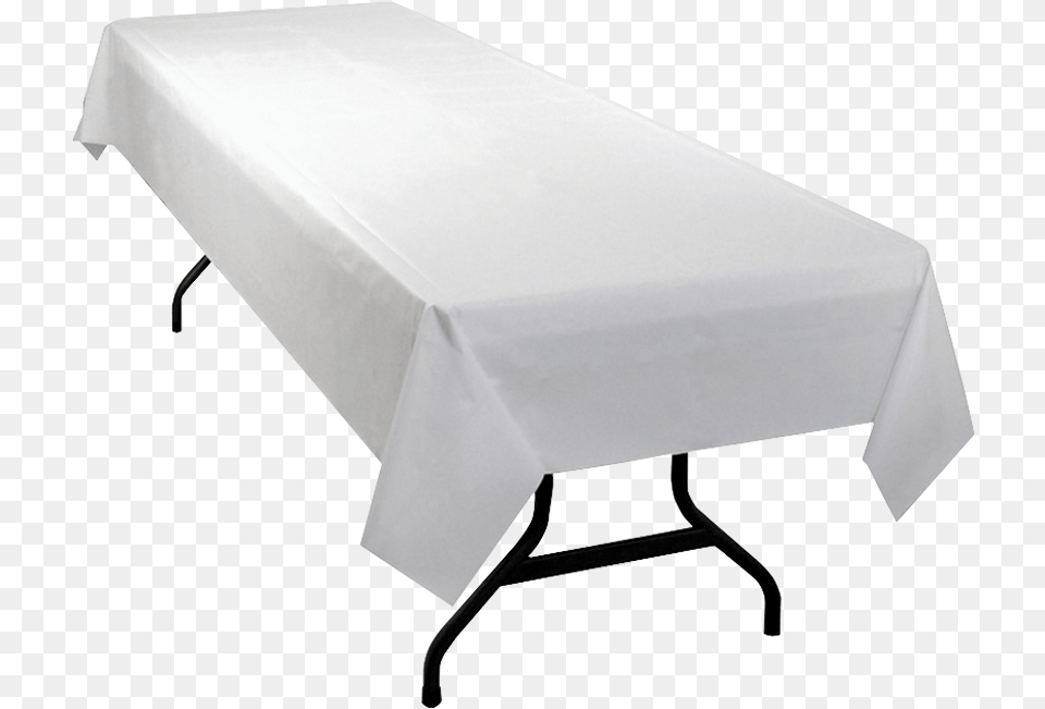 Product Image Genuine Joe Banquet White Table Cloths Plastic, Tablecloth Free Png Download