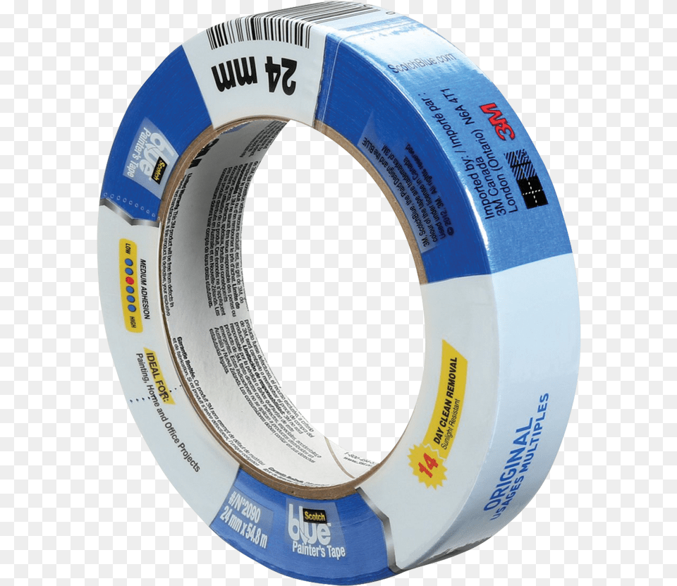 Product Image Scotch Blue Original Label, Tape Free Png